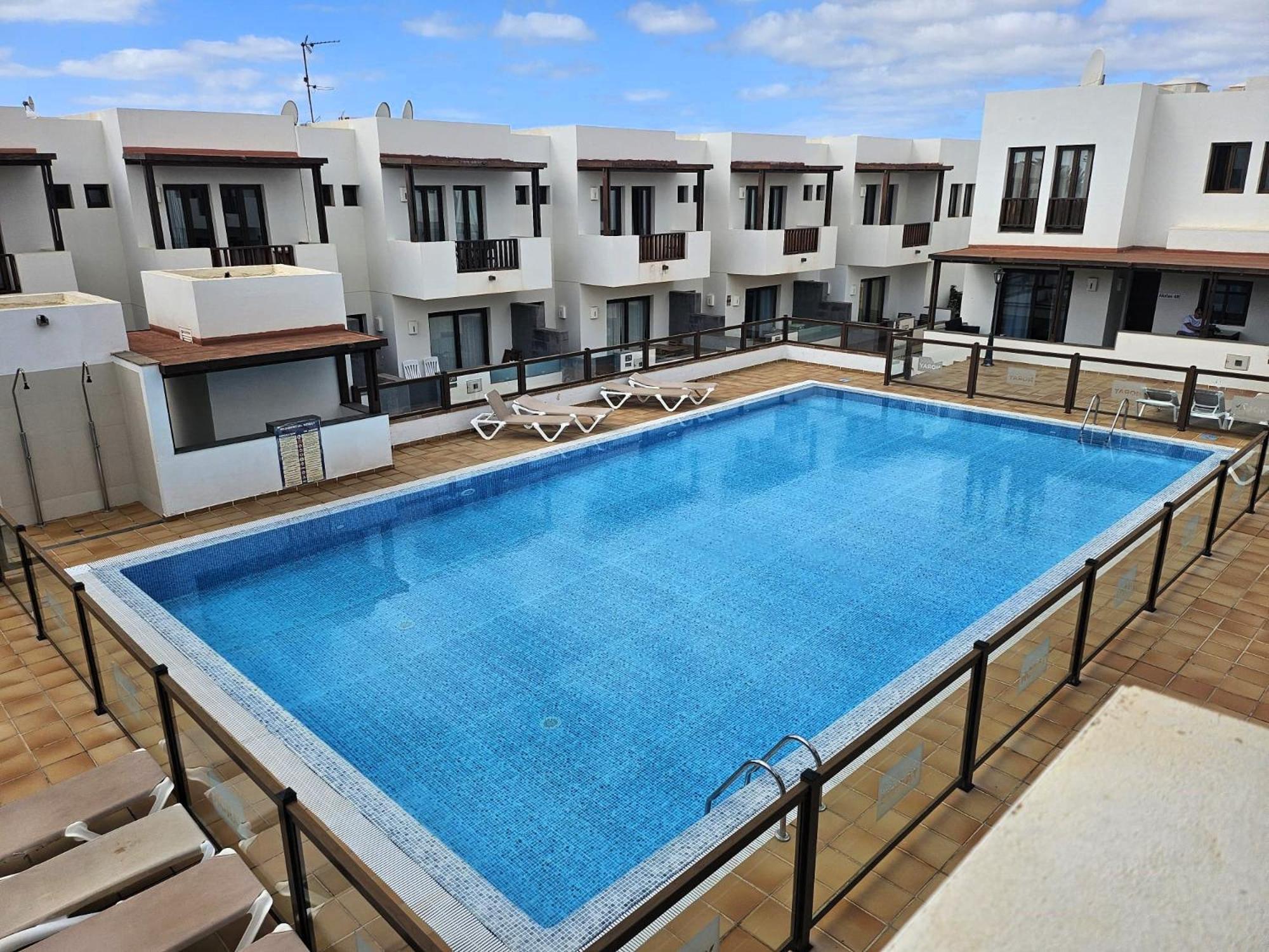 Duplex Noray Vista A La Piscina Apartment Puerto Calero Bagian luar foto